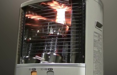 燃焼筒のずれによる異常燃焼